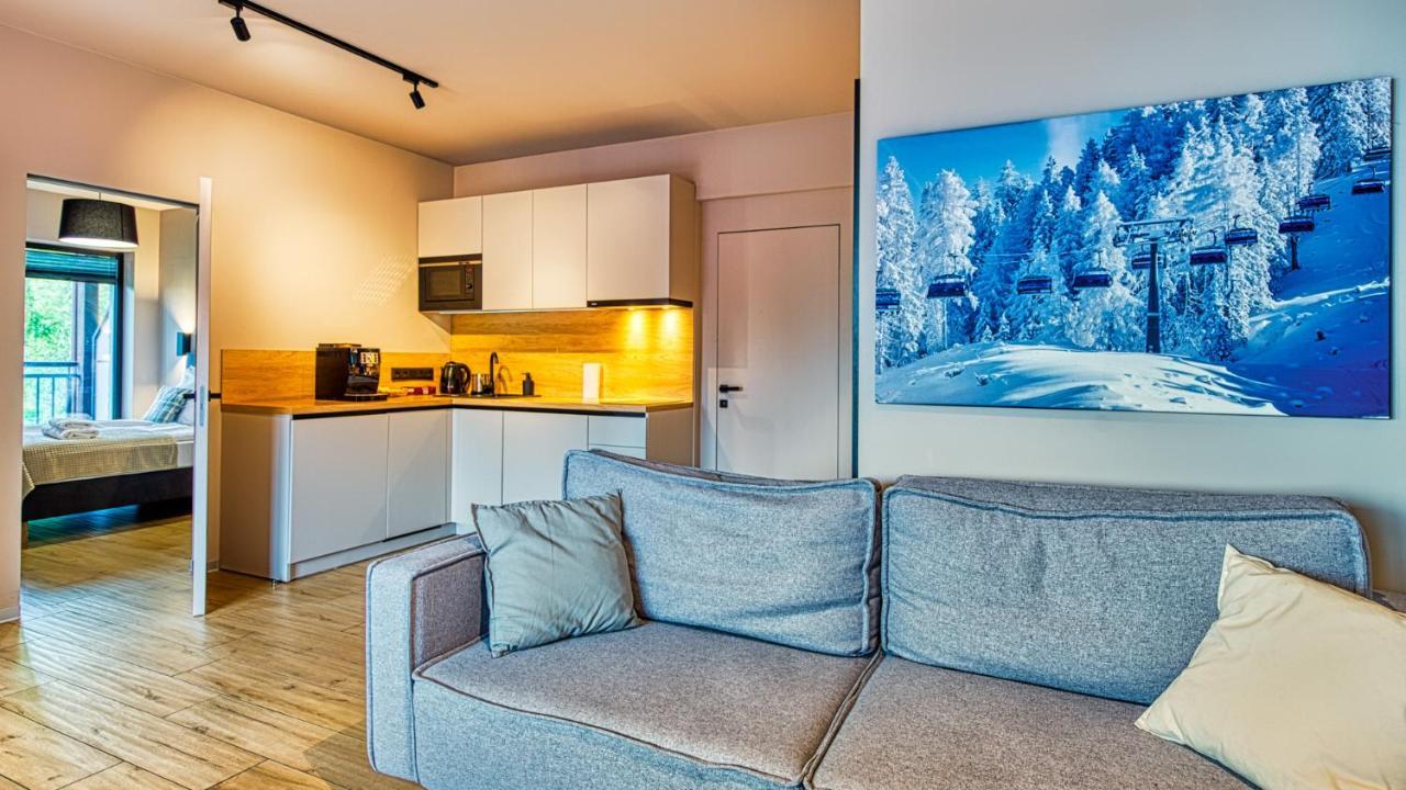 Apartament Karpatia Resort C2 Z Dwoma Sypialniami - 5D Apartamenty كارباش المظهر الخارجي الصورة
